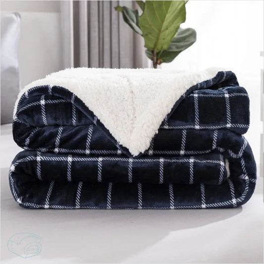Plaid Polaire Carreaux